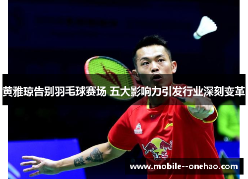 黄雅琼告别羽毛球赛场 五大影响力引发行业深刻变革