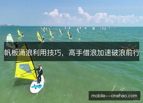 帆板涌浪利用技巧，高手借浪加速破浪前行